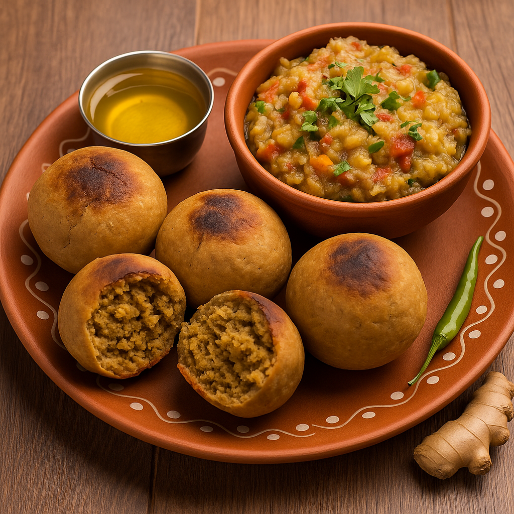Sattu Litti Chokha Recipe – The Soul of Bihari Cuisine